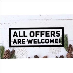 All reasonable offers will be considered.